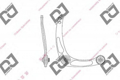 DJ PARTS da1182 -  Рычаг независимой подвески колеса, подвеска колеса